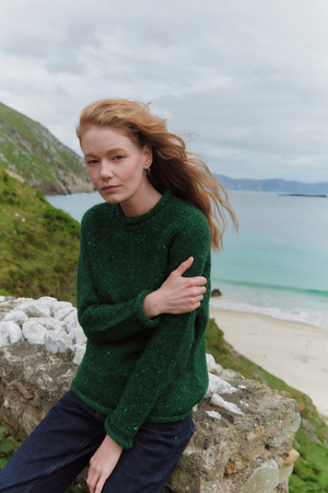 Aran Woollen Mills product in real-world setting